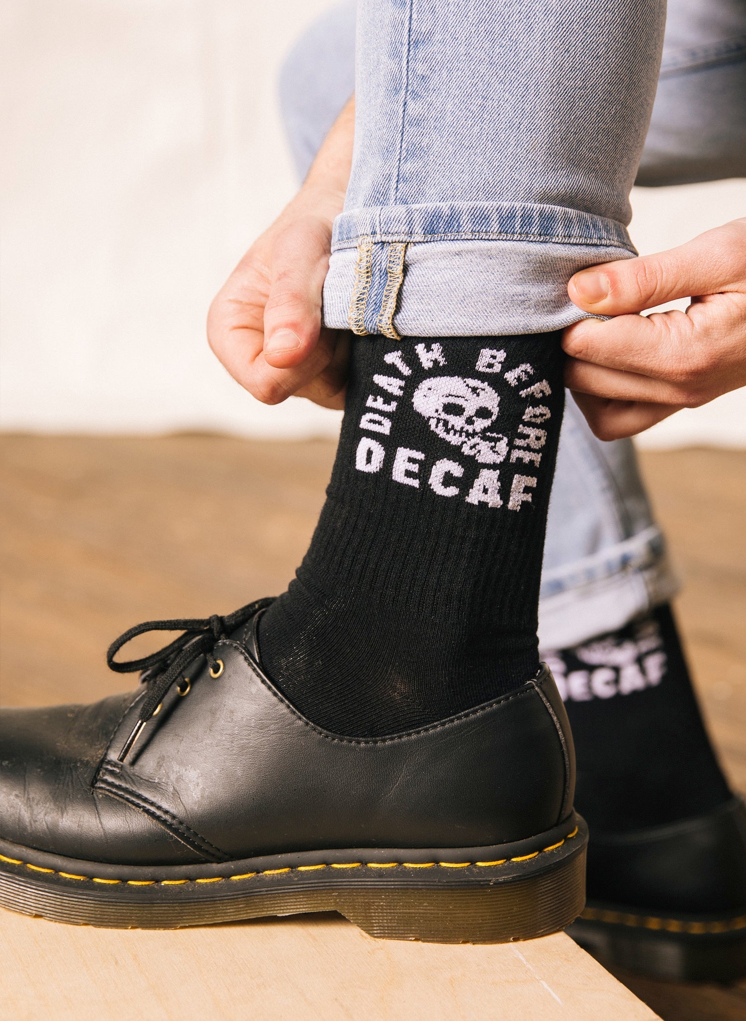 Death Before Decaf Socks